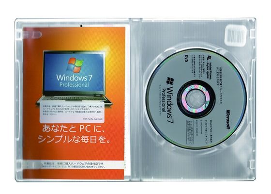 Chiny Microsoft Windows 7 Pro Pack 100% Original Online Aktywuj język japoński dostawca