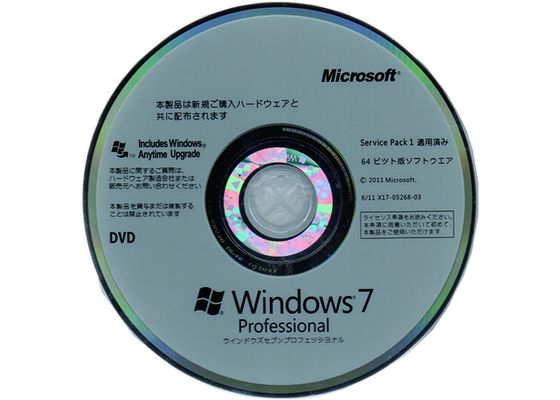 Chiny Oryginalny system Windows 7 Pro Pack 64Bit OEM Systems Pełna wersja oprogramowania dostawca