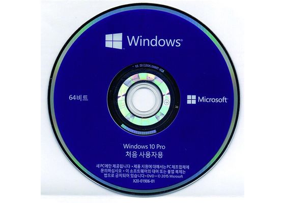 Chiny Oryginalny system Windows 10 Professional z 64-bitowym systemem operacyjnym Dvd OS dostawca
