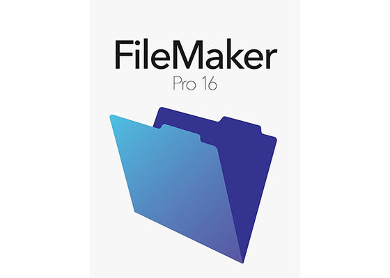 Chiny Profesjonalne oprogramowanie Filemaker Pro 16 dla systemu Windows 10 i Mac OS X dostawca