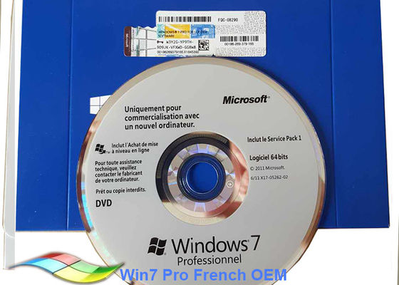 Chiny Pełna wersja Windows 7 Pro Pack OEM 64Bit Systems Online Aktywuj dostawca