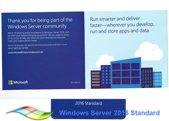 Chiny Pełna wersja Win Server 2016 Standardowy 64-bitowy serwer Microsoft Server 2016 R2 dostawca