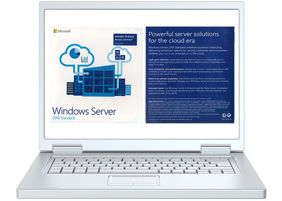 Chiny Pełna wersja Microsoft Windows Server 2016 Licensing FQC 64bit Systemy operacyjne dostawca