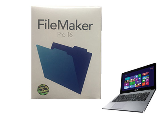 Chiny Oryginalne oprogramowanie FileMaker Pro 16 Online Aktywuj wersję angielską dla systemu Windows dostawca