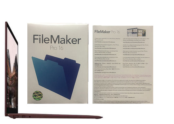 Chiny Filemaker Pro Relationships Pro 16 HL2C2ZM / A Filemaker Pro Windows dostawca