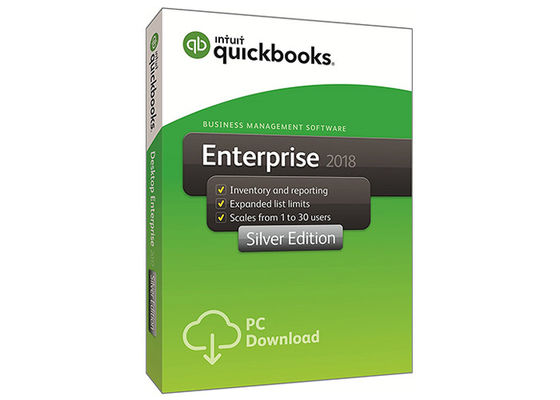 Chiny Pełna wersja Podręczniki QuickBook Desktop Enterprise 2018 Silver Edition 30 Pobieranie oprogramowania dla użytkownika dostawca