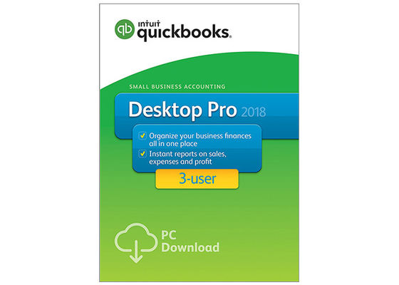 Chiny Oprogramowanie do księgowości biznesowej 2 lata gwarancji QuickBooks Pro Plus 2018 dostawca