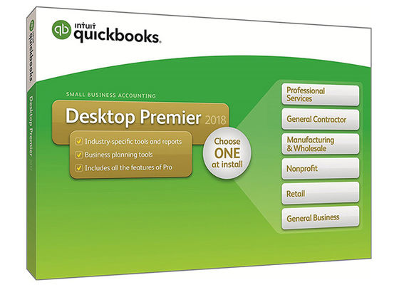 Chiny Wersja przemysłowa Quickbooks Pro 2017 z Payroll 4 Użytkownik, Quickbooks Enterprise 2017 dostawca
