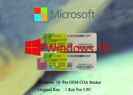 Chiny 100% Oryginalny Windows 10 Product Key Working Serial KEY COA X20 Multi Language Software dostawca