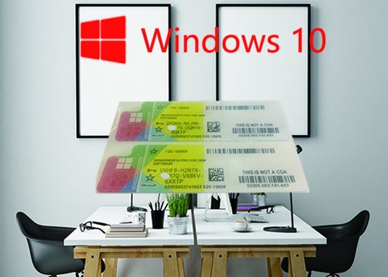 Chiny Windows Product Key Naklejka Wygraj 10 Pro COA X20 100% Online Aktywuj 32/64-bitowy klucz licencyjny OEM dostawca