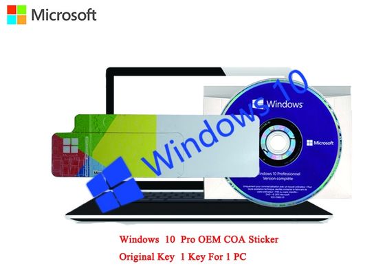 Chiny Język polski MS Windows 10 Pro Naklejka COA 64bit Online Aktywuj COA X20 dostawca