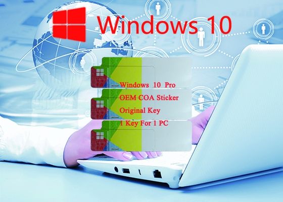 Chiny 100% oryginalny wygraj 10 Pro COA Sticker Online Aktywuj oryginalną konfigurowalną FQC dostawca