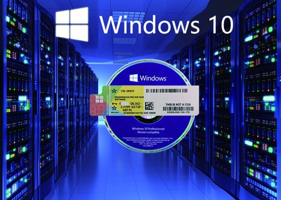 Chiny Francuska aplikacja Microsoft Windows 10 Pro z naklejką COA aktywuje system Windows 10 Professional dostawca