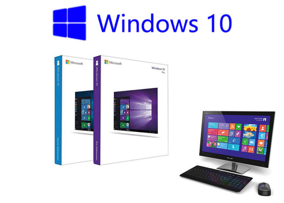 Chiny Windows 10 Pro Retail Box Aktywacja online USB 3.0 Oryginalna karta kluczy Pełna wersja pakietu dostawca
