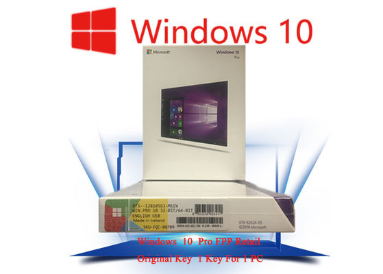 Chiny 100% Oryginalny pakiet Windows 10 FPP Oryginalne oprogramowanie konfigurowalne FQC dostawca