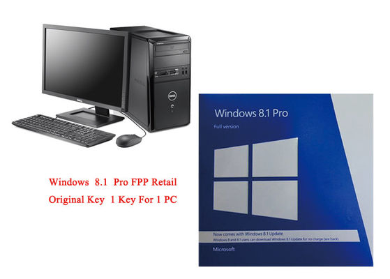 Chiny PC Pełna wersja Microsoft Windows 8.1 Pro 64 Bit Software Online Aktywuj dostawca