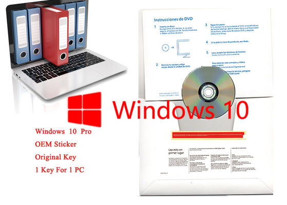 Chiny 32/64 Bit Windows 10 Pro Naklejka OEM Profesjonalne oprogramowanie komputerowe z kluczem produktu dostawca
