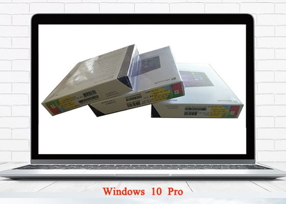 Chiny Globalny obszar zasięgu Pakiet Windows 10 FPP Full Version USB Flash Drive Retail Box Package dostawca
