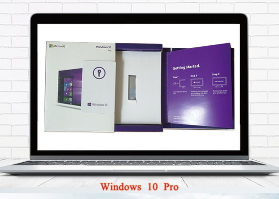 Chiny Windows 10 Pro FPP Retail Box English Language 100% Oryginalna oryginalna marka Retail Box dostawca