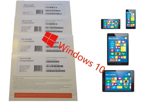 Chiny Windows 10 Home OEM Pack Angielski Aktywacja online Forever Legal Using dostawca
