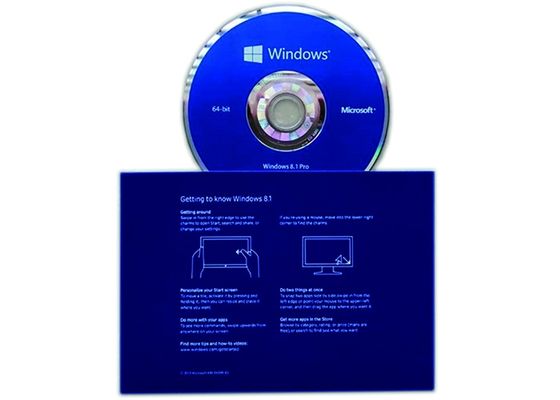 Chiny Oryginalny Windows 8.1 Pro Pack 64-bitowe systemy operacyjne Pełna wersja oprogramowania dostawca