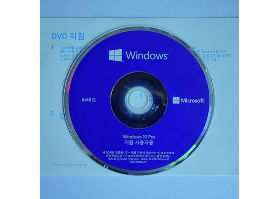 Chiny 64Bit Online Aktywuj Windows 10 Pro OEM Sticker / Windows 10 Professional Dvd dostawca