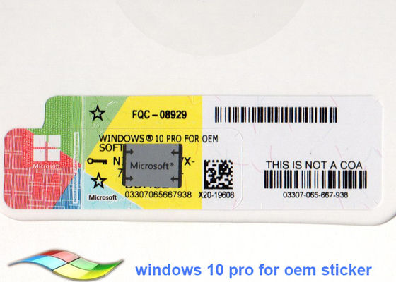 Chiny Windows 10 Klucz produktu Oprogramowanie 64Bit Systemy operacyjne Online Aktywuj nową oryginalną licencję dostawca