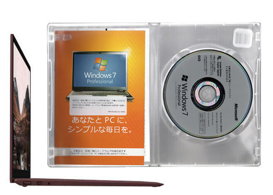 Chiny 100% Oryginalne oprogramowanie systemowe Windows 7 / Win 7 Fpp DVD Media dostawca