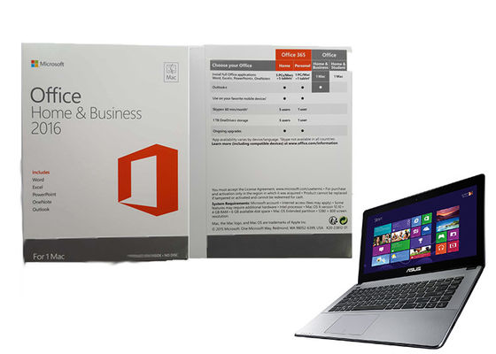 Chiny Microsoft Office Home and Business 2016 Pełna wersja 64bit Online Aktywuj na PC dostawca