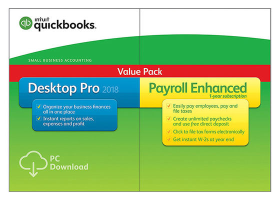 Chiny Quickbooks Pro 2017 z systemem księgowym płac dostawca