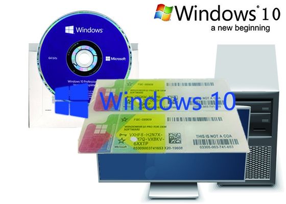 Chiny Windows 10 Brand New Home Pack, opcjonalny język Computer 100% Original dostawca