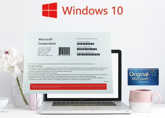Chiny Naklejka na system Windows Pro / Windows 10 Pro Naklejka OEM Brak ograniczenia języka dostawca